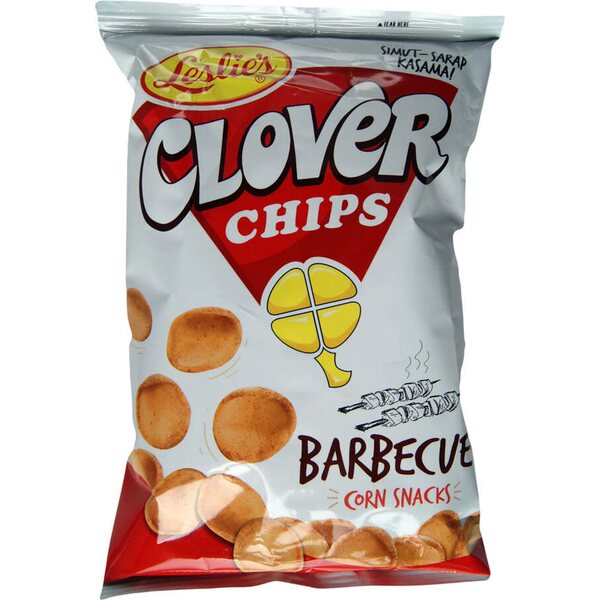 Leslies Clover chips BBQ 85g